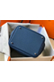 Hermes Picotin Lock 22 Bag In Blue Agate Clemence Leather  Replica