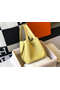 Hermes Picotin Lock 22 Bag In Jaune Poussin Clemence Leather  Replica