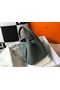 Hermes Picotin Lock 22 Bag In Vert Amande Clemence Leather  Replica