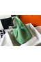 Hermes Picotin Lock 22 Bag In Vert Criquet Clemence Leather  Replica