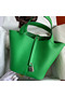 Hermes Picotin Lock 22 Handmade Bag in Bamboo Clemence Leather  Replica