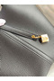 Hermes Picotin Lock 22 Handmade Bag in Black Clemence Leather  Replica
