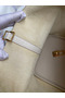 Hermes Picotin Lock 22 Handmade Bag in Craie Clemence Leather  Replica