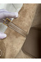 Hermes Picotin Lock 22 Handmade Bag in Taupe Clemence Leather  Replica
