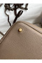 Hermes Picotin Lock 22 Handmade Bag in Taupe Clemence Leather  Replica