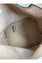 Hermes Picotin Lock 22 Handmade Bag in Tourterelle Clemence Leather  Replica