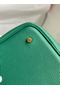Hermes Picotin Lock 22 Handmade Bag in Vert Vertigo Clemence Leather  Replica