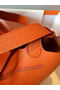 Hermes Picotin Lock 22cm Bags Litchi Leather HPT22 Orange  Replica