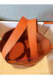 Hermes Picotin Lock 22cm Bags Litchi Leather HPT22 Orange  Replica