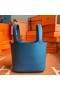 Hermes Picotin Lock Bags Original togo Leather PL3388 blue  Replica