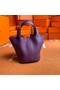 Hermes Picotin Lock Bags Original togo Leather PL3388 purple  Replica