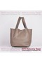 Hermes Picotin Lock MM Bag in Clemence Leather 8616 Khaki  Replica