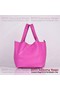 Hermes Picotin Lock MM Bag in Clemence Leather 8616 Peach  Replica