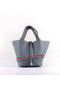 Hermes Picotin Lock MM Bags Clemence Leather H8616 Grey  Replica