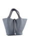 Hermes Picotin Lock MM Bags Clemence Leather H8616 Grey  Replica