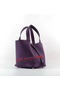 Hermes Picotin Lock MM Bags Clemence Leather H8616 Purple  Replica