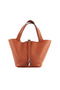Hermes Picotin Lock PM Bags Clemence Leather H8615 Blue  Replica