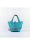 Hermes Picotin Lock PM Bags Clemence Leather H8615 Green  Replica
