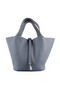 Hermes Picotin Lock PM Bags Clemence Leather H8615 Grey  Replica