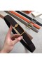 Hermes Quizz belt buckle & Reversible leather strap 32 mm H0739 dark brown  Replica