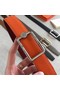 Hermes Quizz belt buckle & Reversible leather strap 32 mm H0739 Orange  Replica