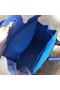 Hermes Real ostrich leather birkin bag BK35 blue  Replica