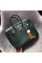 Hermes Real ostrich leather birkin bag BK35 green  Replica