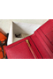 Hermes Red Epsom Bearn Gusset Wallet  Replica