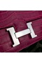 Hermes Rose Red Constance MM 24cm Crocodile Bag  Replica