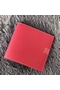 Hermes Rose Red MC2 Copernic Compact Wallet  Replica