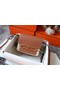 Hermes Roulis 19cm Evercolor 9D H9003 brown&Gold  Replica
