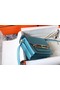 Hermes Roulis 19cm Evercolor 9D H9003 sky blue&Gold  Replica