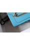Hermes Roulis 19cm Evercolor 9D H9003 sky blue&Gold  Replica