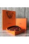 Hermes Roulis buckle & Reversible leather strap 13 mm H065538 fuchsia  Replica