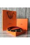 Hermes Roulis buckle & Reversible leather strap 13 mm H065538 fuchsia  Replica