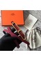 Hermes Roulis buckle & Reversible leather strap 13 mm H065538 fuchsia  Replica
