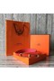 Hermes Roulis buckle & Reversible leather strap 13 mm H065538 rose  Replica