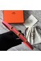 Hermes Roulis buckle & Reversible leather strap 13 mm H065538 rose  Replica