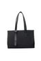 Hermes Shoulder Bag Canvas & Leather H1674B Black  Replica