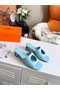 Hermes slipper 91085-2 Heel 7CM  Replica