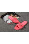 Hermes Slipper Togo Leather HO060 Light Red  Replica