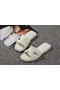 Hermes Slipper Togo Leather HO060 White  Replica