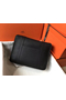 Hermes Steve 35 Messenger Bag In Black Clemence Calfskin  Replica