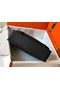 Hermes Steve 35 Messenger Bag In Black Clemence Calfskin  Replica