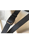 Hermes Steve 35 Messenger Bag In Black Clemence Calfskin  Replica