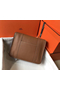 Hermes Steve 35 Messenger Bag In Brown Clemence Calfskin  Replica