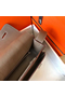 Hermes Steve 35 Messenger Bag In Taupe Clemence Calfskin  Replica