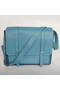 Hermes Steve 35CM Messenger Bag Clemence Leather Blue  Replica