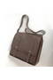 Hermes Steve 35CM Messenger Bag Clemence Leather Brown  Replica