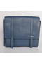Hermes Steve 35CM Messenger Bag Clemence Leather Dark Blue  Replica